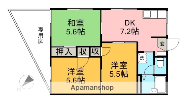 さくらハイツ_間取り_0