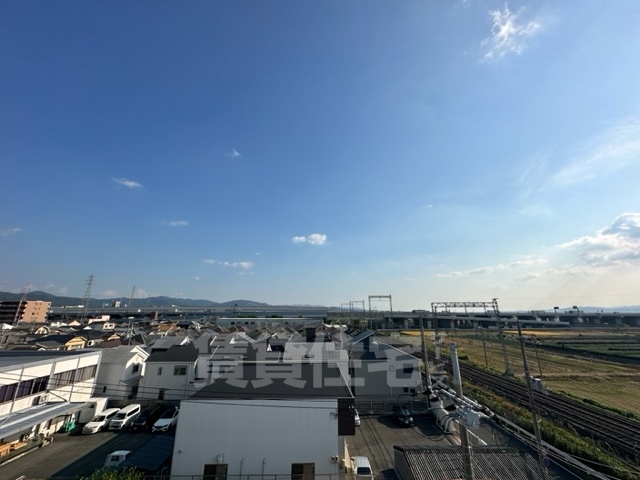 【宇治市槇島町のマンションの眺望】