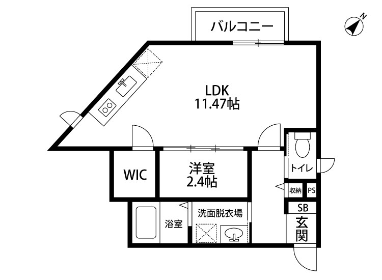 クレマチスの間取り