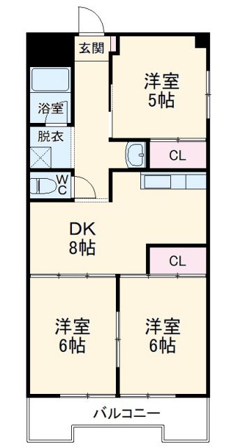 千代田グリーンハイツの間取り