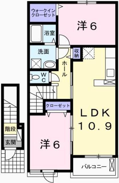 ルーチェ　カーサIIの間取り