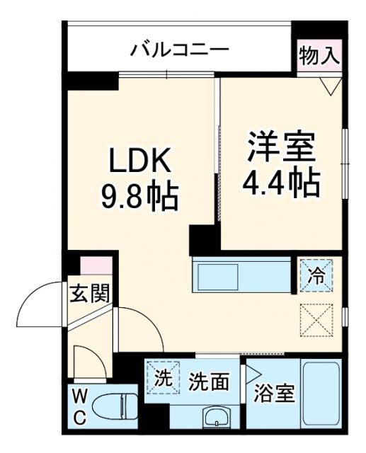 ファンウェーブ湘南藤沢の間取り