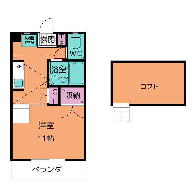 コータスIIの間取り