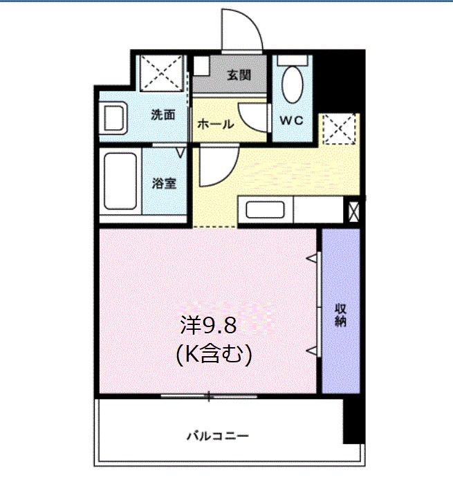 アイ　ヒルズ　スミヨシの間取り