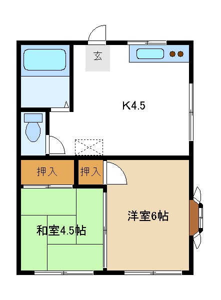 サンセリテ都の間取り