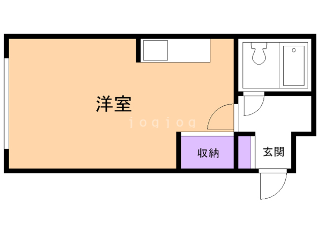 オリーブハイツの間取り