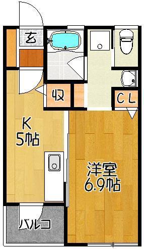 エスパース白山の間取り