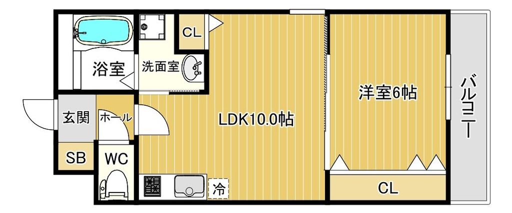 ステラキャット青山の間取り