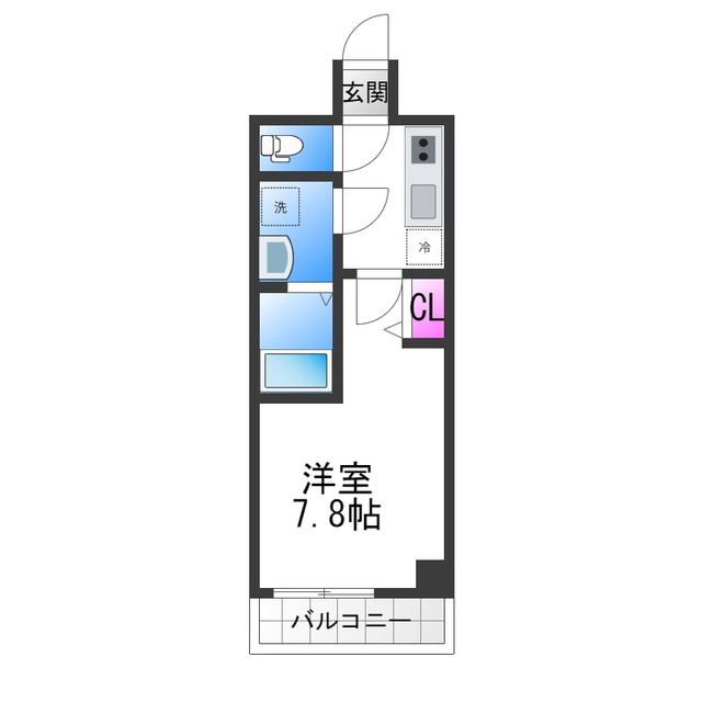 アーデンタワー西本町の間取り