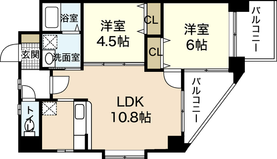 プリウス横川（ＰＲＩＵＳ横川）の間取り