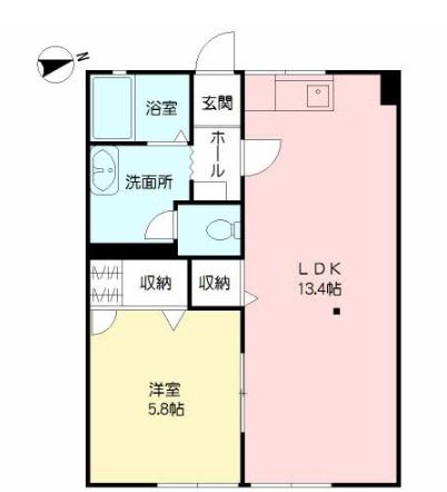 パストラル町田G棟の間取り