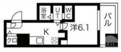 堺市堺区甲斐町西のマンションの間取り