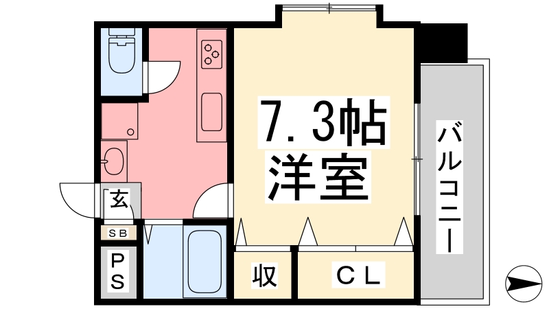 アクアパレスの間取り