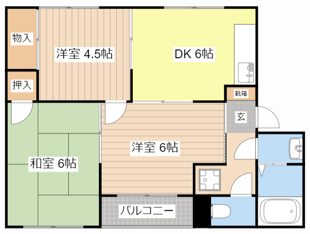 Ｓ－ＡＲＫ５の間取り