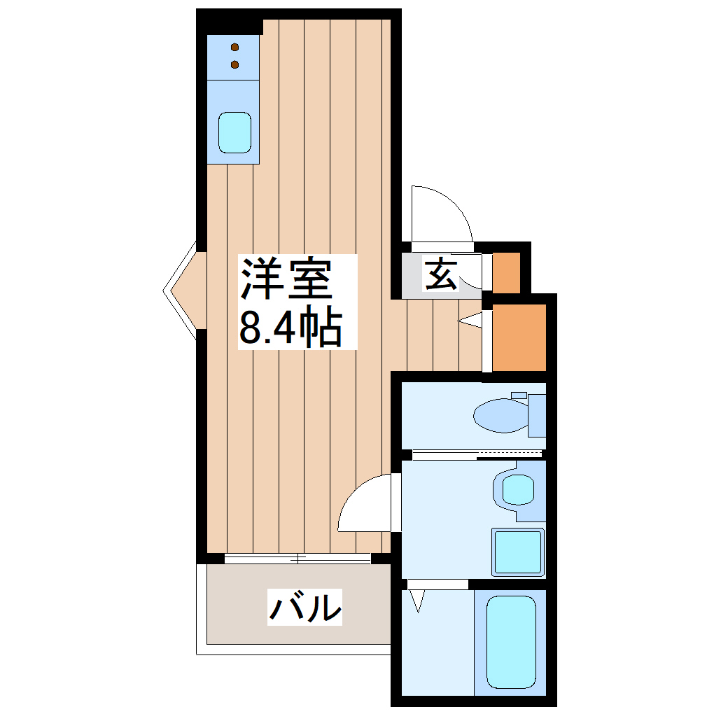 REGALEST　Advance　太子堂駅の間取り