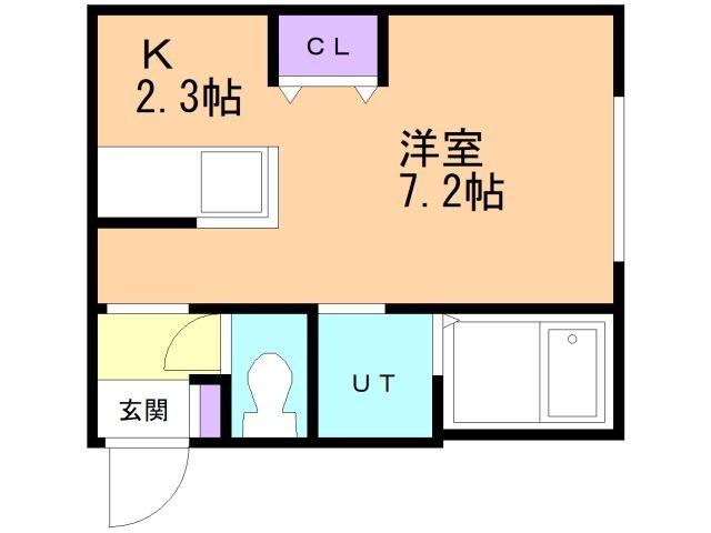 北広島市中央のマンションの間取り