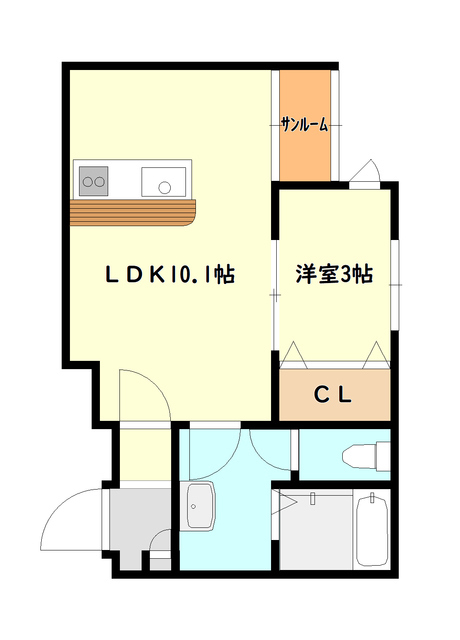 ＡＭＮＯＳ長嶺の間取り