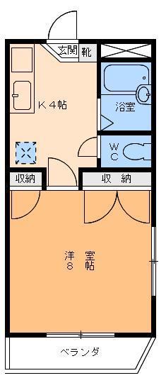 ファミール北代IIの間取り