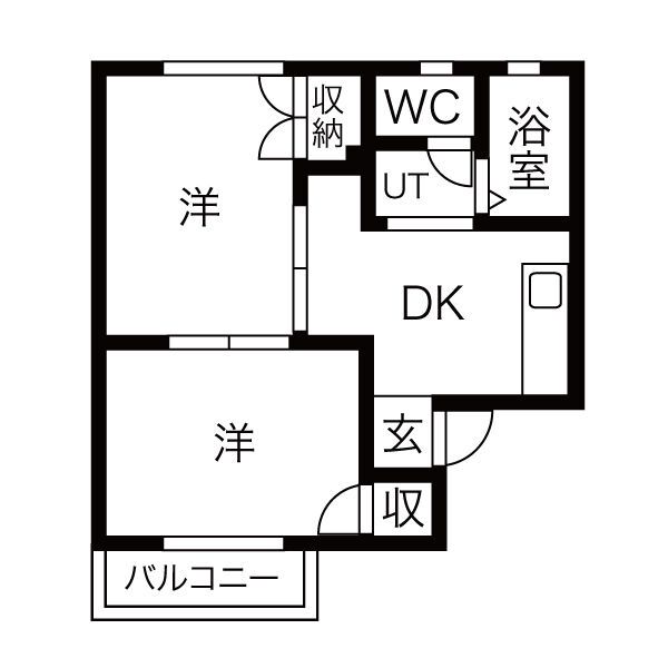 サンライフの間取り