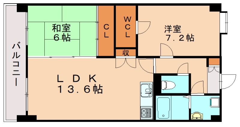 ルシオーレの間取り