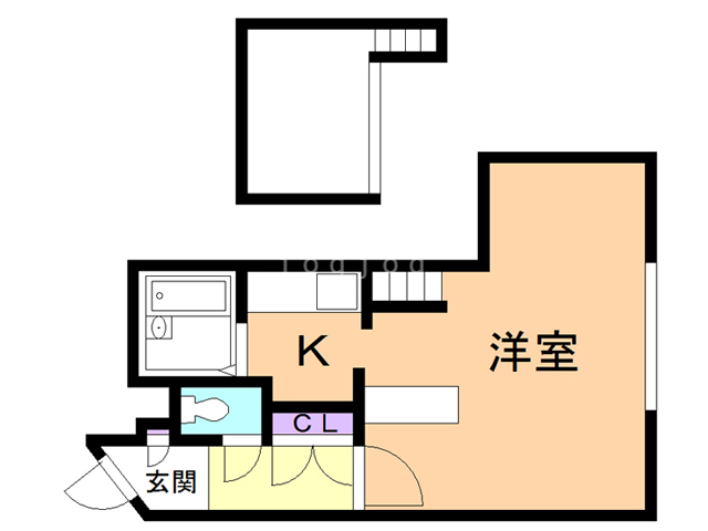 札幌市北区麻生町のマンションの間取り