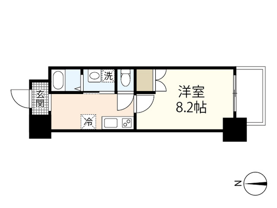 フレッドの間取り