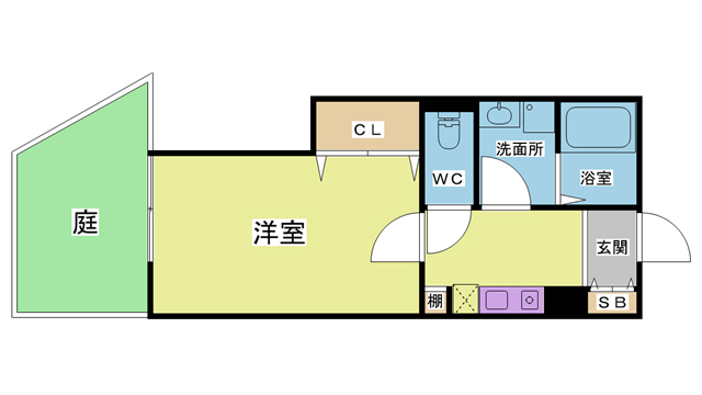 tentree神戸鈴蘭台の間取り