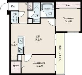 Ｓ－ＲＥＳＩＤＥＮＣＥ北円山ａｌｅｓｉａの間取り