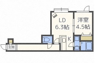 アスリートの間取り