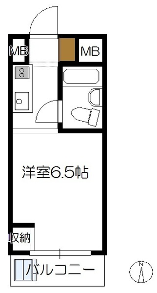 スタープラザ三筋の間取り