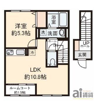 入間郡三芳町大字藤久保のアパートの間取り