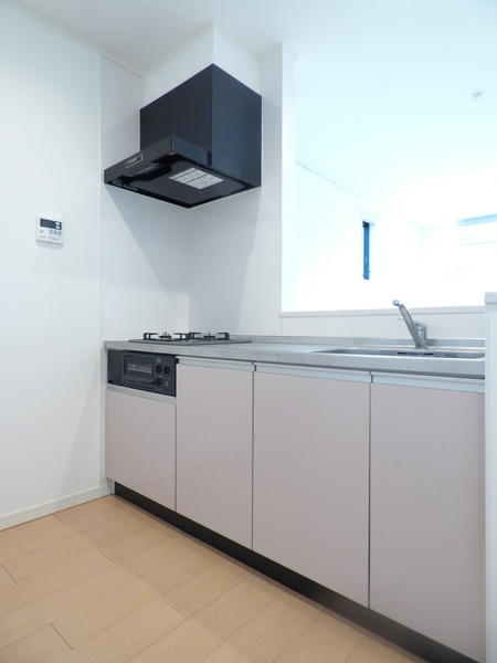 キッチン　コンロ２口付き