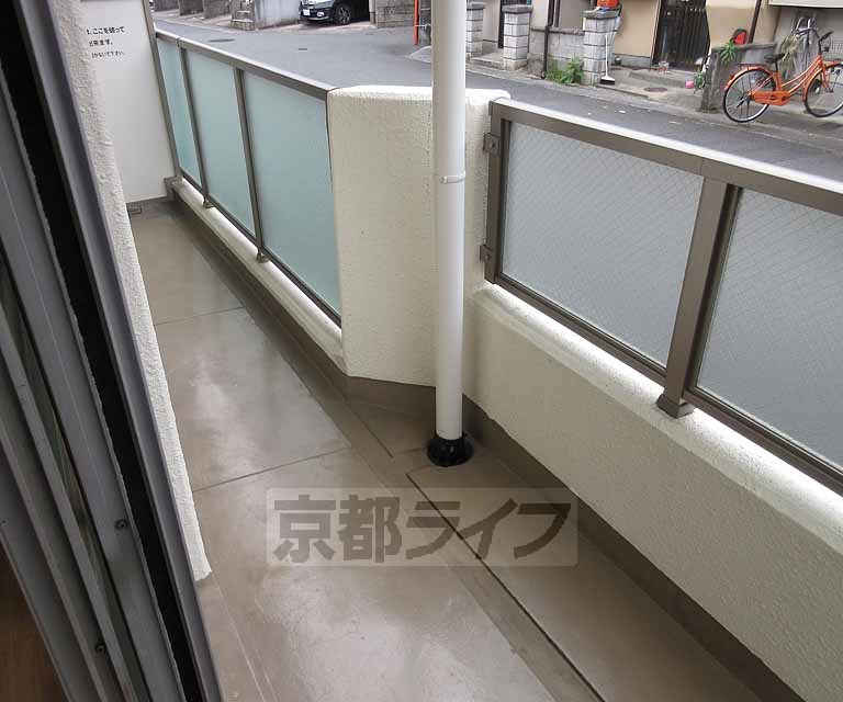 バルコニー　南向きで日当たり良好！