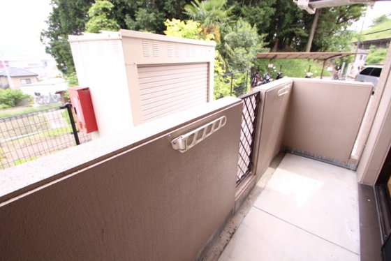 バルコニー　※別部屋の写真です