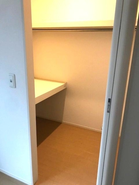 収納　ウォークインクローゼット