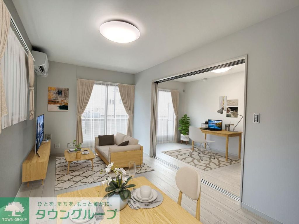 居室・リビング　家具家電は物件に付帯しません