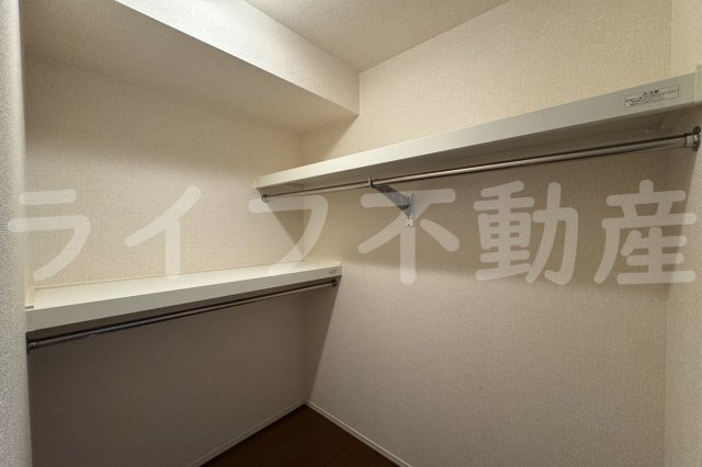 収納　収納のためのスペースです