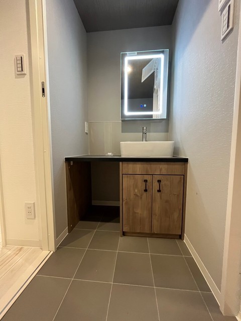 洗面設備　別号室の写真です