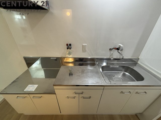 キッチン　ガスコンロ設置可能なキッチン！