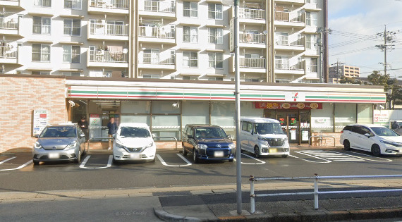 コンビニ　セブンイレブン 名古屋社口1丁目店（コンビニ）まで449m