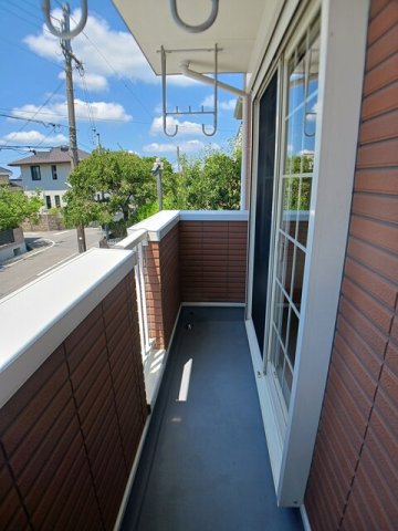 バルコニー　バルコニーがあります