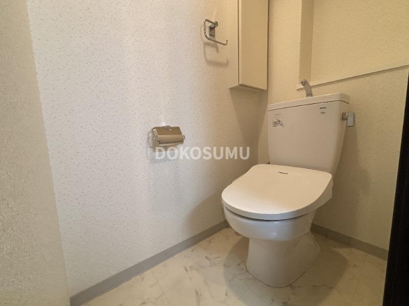 トイレ　毎日使う場所だからこそ、心地よさと清潔感にこだわりました。