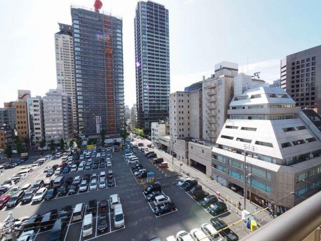眺望　カスタリアタワー長堀橋