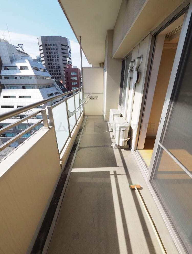バルコニー　カスタリアタワー長堀橋