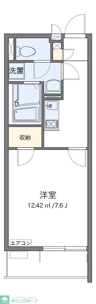 クレイノアミスターの間取り写真