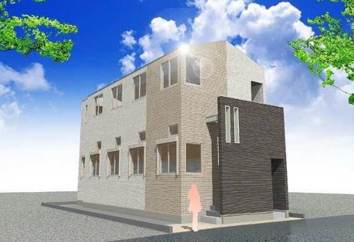 建物外観　外観パースです。