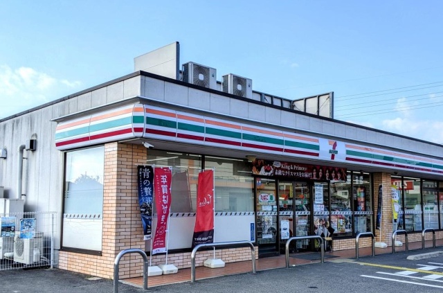 コンビニ　セブン－イレブン　野洲中主店（コンビニ）まで300m