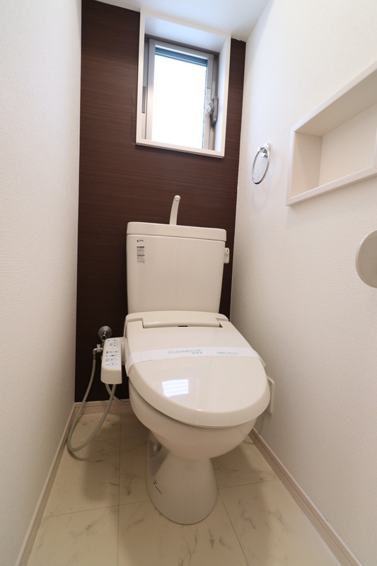 トイレ　清潔感のあるトイレです。