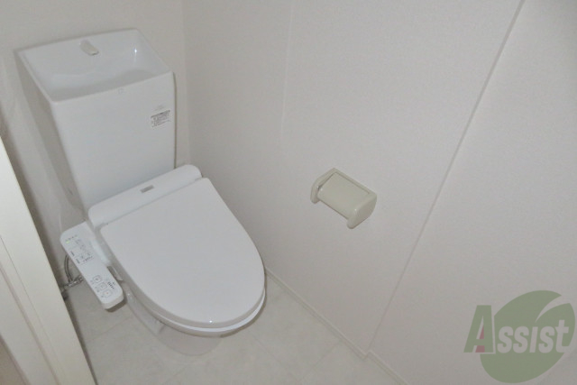 トイレ　新築なのでトイレはもちろんウォシュレット！
