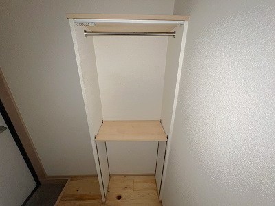 収納　オープンクローゼット